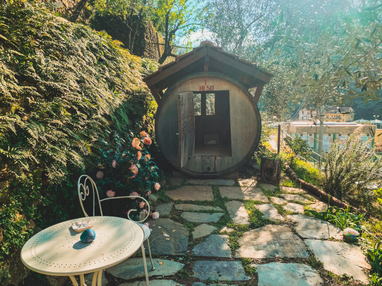 La Botte dei Pensieri dell'Agriturismo l'Adagio di Badalucco