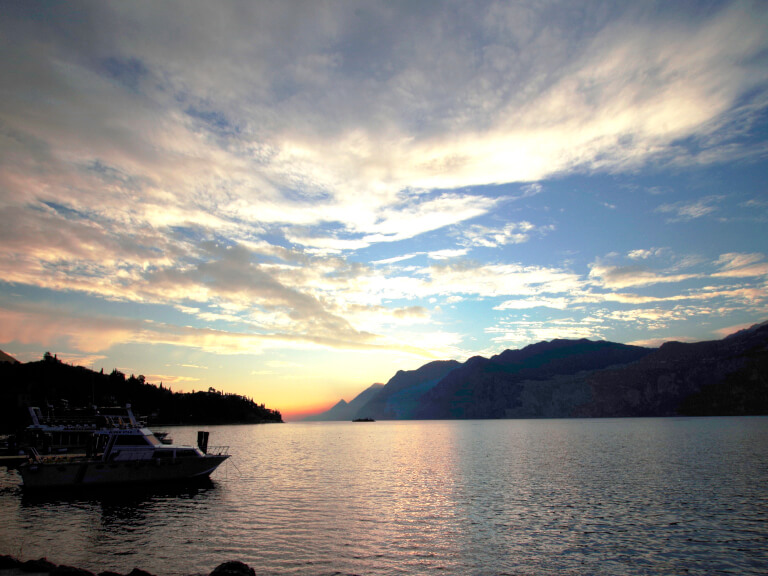 Il miglior tramonto sul Lago di Garda
