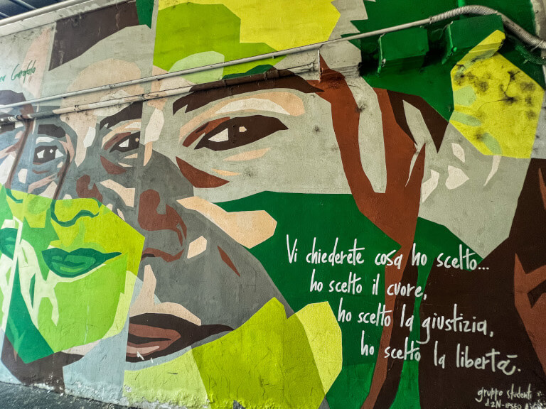 Murales alla legalità