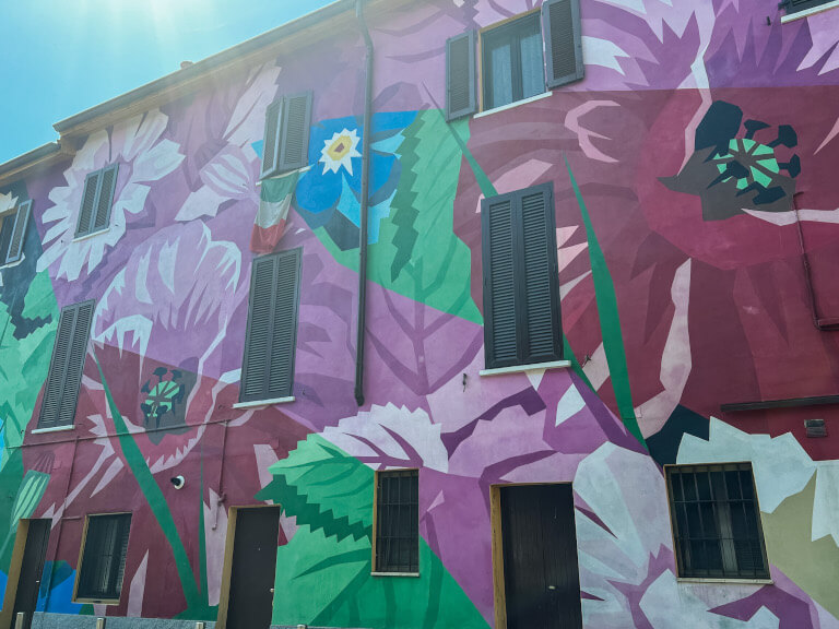 Murales agli orti dell'Ortica