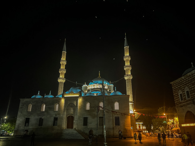Moschea Nuova di sera