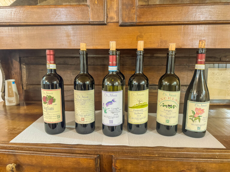 Degustazione sensoriale, Ca' Neuva