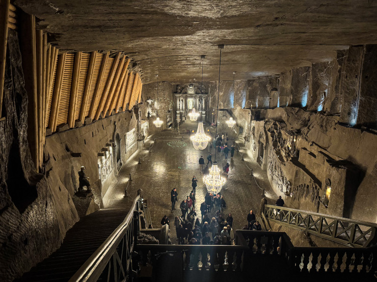Cappella di Santa Kinga, Miniere di sale da Cracovia