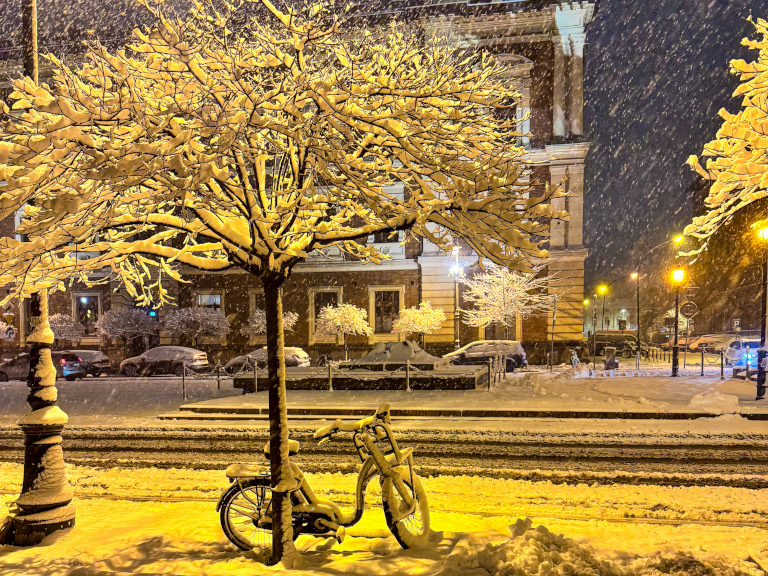 Neve a Cracovia