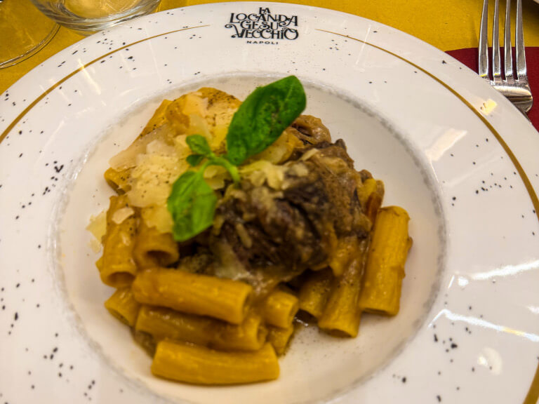 Ragù alla genovese, Locanda del Gesù Vecchio